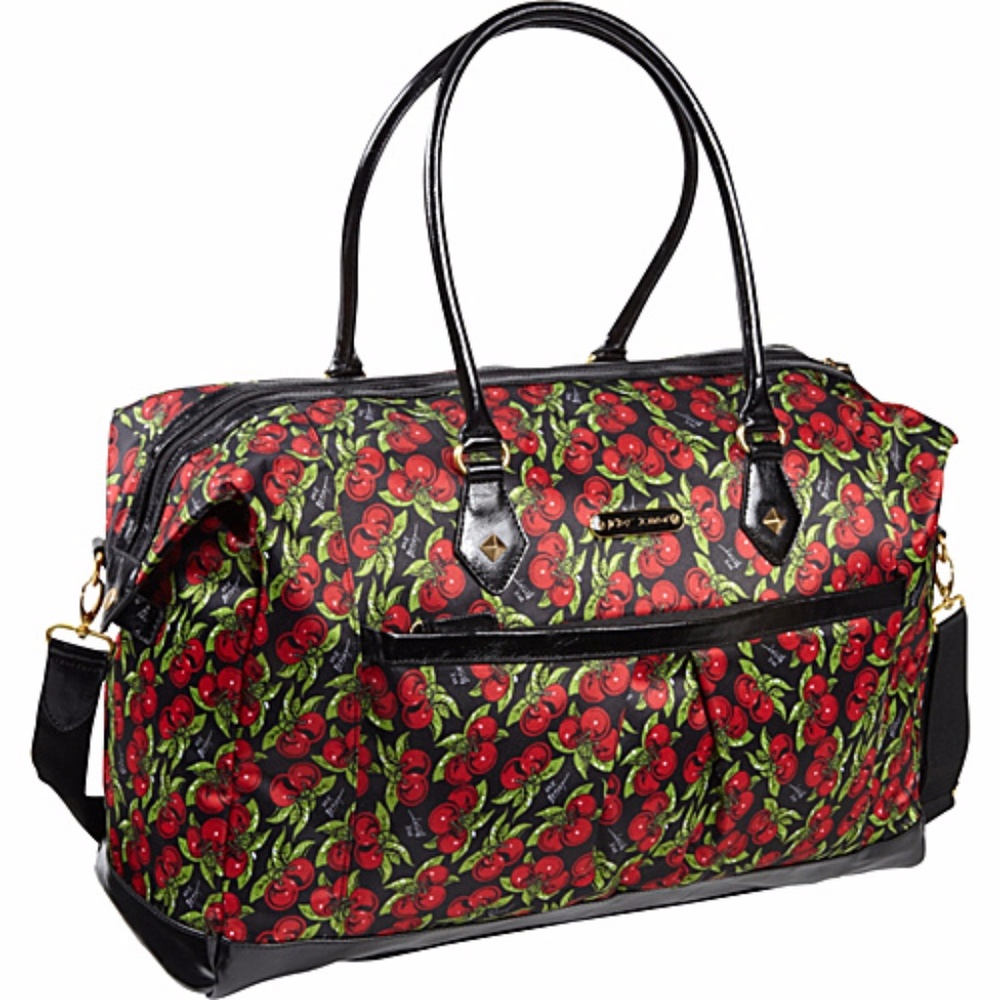 Betsey Johnson Luggage Punk Rock 21″ Weekender Bag